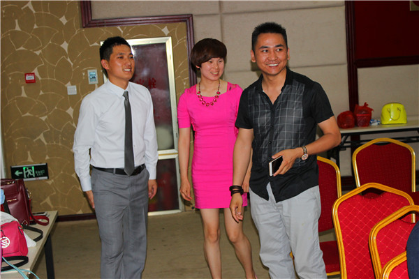 易視界五月新征程全員大會現場