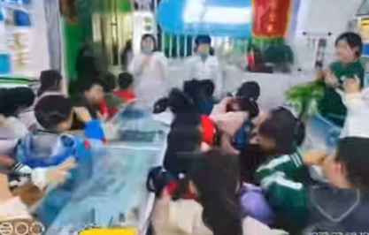 幼兒園來店上眼生理實踐課